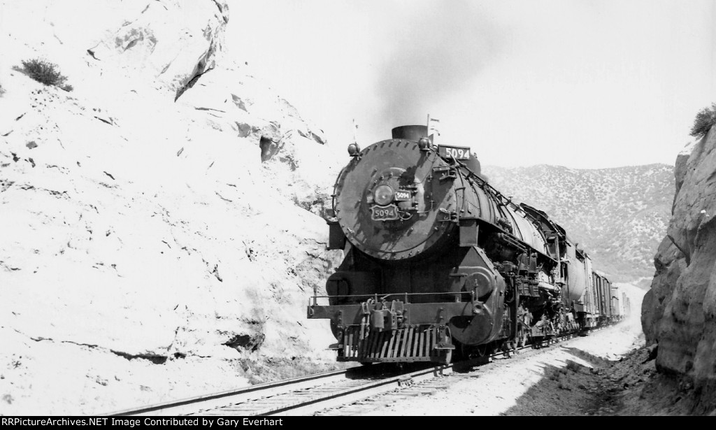 UP 4-10-2 #5094 - Union Pacific Overland